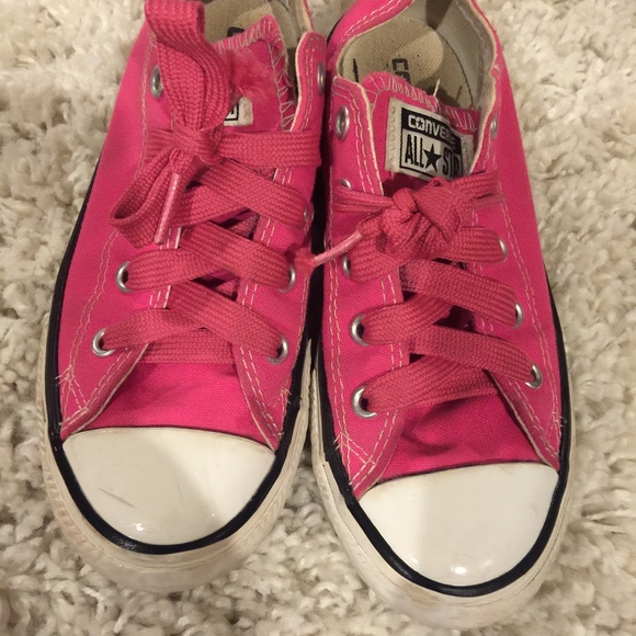 Converse Other - Pink Converse Size 13 Girl
